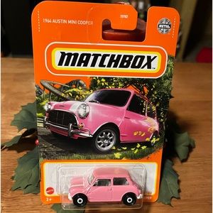 Matchbox 1964 Austin Mini Cooper Pink